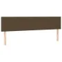 Box spring bed with dark brown fabric mattress 200x200 cm by , Beds and slatted bases - Ref: Foro24-3130460, Price: 597,66 €,...