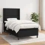 Box spring bed with black fabric mattress 90x190 cm by , Beds and slatted bases - Ref: Foro24-3131315, Price: 306,00 €, Disco...