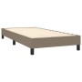 Cama box spring colchón y luces LED tela gris taupe 90x190 cm de , Camas y somieres - Ref: Foro24-3133281, Precio: 305,94 €, ...