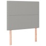 Cama box spring colchón y luces LED tela gris claro 80x200 cm de , Camas y somieres - Ref: Foro24-3134749, Precio: 298,08 €, ...