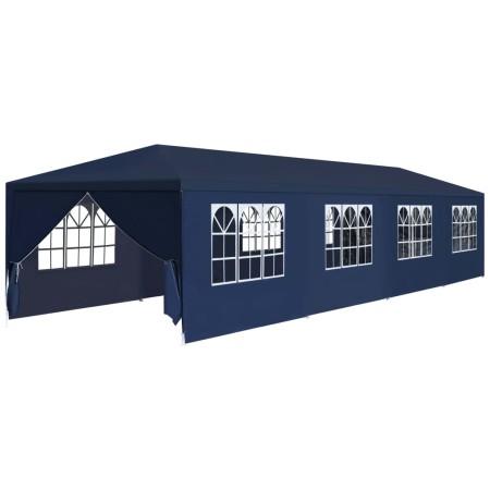 Marquesina de jardín 3x12 m azul de vidaXL, Carpas y cenadores - Ref: Foro24-91430, Precio: 201,08 €, Descuento: %