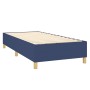 Cama box spring colchón y luces LED tela azul 90x200 cm de , Camas y somieres - Ref: Foro24-3135331, Precio: 343,93 €, Descue...