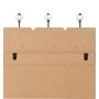 Perchero de pared LIVE LIFE con 6 ganchos 120x40 cm de vidaXL, Percheros para sombreros y abrigos - Ref: Foro24-245849, Preci...