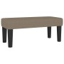 Cama box spring con colchón tela gris taupe 90x190 cm de , Camas y somieres - Ref: Foro24-3136481, Precio: 364,44 €, Descuent...