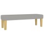 Cama box spring con colchón tela gris claro 180x200 cm de , Camas y somieres - Ref: Foro24-3137093, Precio: 631,87 €, Descuen...