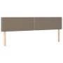 Cama box spring con colchón tela gris taupe 200x200 cm de , Camas y somieres - Ref: Foro24-3140565, Precio: 611,58 €, Descuen...