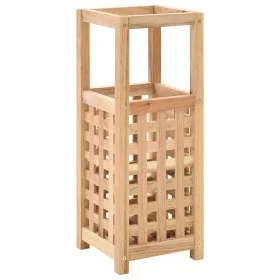 Paragüero de madera maciza de nogal 18x18x50 cm de vidaXL, Paragüeros - Ref: Foro24-247104, Precio: 25,88 €, Descuento: %