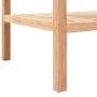 Estantería para baño madera maciza de nogal 100x40x65 cm de vidaXL, Librerías y estanterías - Ref: Foro24-247100, Precio: 102...