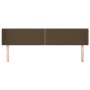 Cabecero de tela gris oscuro 183x16x78/88 cm de , Cabeceros y pies de cama - Ref: Foro24-3118645, Precio: 57,02 €, Descuento: %
