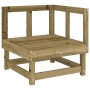 Juego de muebles de jardín 7 pzas madera de pino impregnada de , Conjuntos de jardín - Ref: Foro24-3186360, Precio: 363,29 €,...