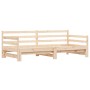 Sofá cama nido madera maciza de pino 90x200 cm de , Camas y somieres - Ref: Foro24-836147, Precio: 157,53 €, Descuento: %