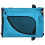 Remolque de bicicleta mascotas hierro tela Oxford azul negro de , Cochecitos para mascotas - Ref: Foro24-94023, Precio: 121,5...