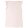 Camiseta infantil de manga volante rosa suave 104 de , Camisetas para niños - Ref: Foro24-11315, Precio: 8,19 €, Descuento: %