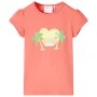 Camiseta infantil color coral 92 de , Camisetas para niños - Ref: Foro24-10429, Precio: 8,06 €, Descuento: %
