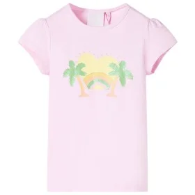Camiseta infantil rosa claro 92 de , Camisetas para niños - Ref: Foro24-10434, Precio: 8,06 €, Descuento: %
