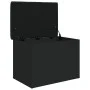 Black engineered wood storage bench 62x42x45 cm by , Benches for halls and storage - Ref: Foro24-835041, Price: 70,07 €, Disc...
