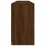 Aparador con luces LED roble marrón 162x37x67 cm de , Aparadores - Ref: Foro24-3209001, Precio: 222,80 €, Descuento: %