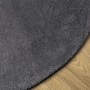 Alfombra de pelo corto suave lavable HUARTE antracita Ø 120 cm de , Alfombras - Ref: Foro24-375010, Precio: 56,81 €, Descuent...