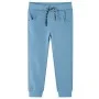 Pantalones de chándal infantiles azul medio 116 de , Pantalones de niños - Ref: Foro24-13236, Precio: 10,90 €, Descuento: %