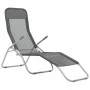 Tumbonas plegables 2 unidades textilene gris antracita de vidaXL, Tumbonas - Ref: Foro24-44340, Precio: 125,96 €, Descuento: %