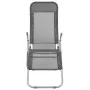 Tumbonas plegables 2 unidades textilene gris antracita de vidaXL, Tumbonas - Ref: Foro24-44340, Precio: 125,96 €, Descuento: %