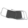 Tumbonas plegables 2 unidades textilene gris antracita de vidaXL, Tumbonas - Ref: Foro24-44340, Precio: 154,30 €, Descuento: %