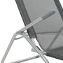 Tumbonas plegables 2 unidades textilene gris antracita de vidaXL, Tumbonas - Ref: Foro24-44340, Precio: 125,96 €, Descuento: %
