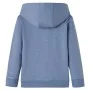 Sudadera infantil con capucha azul melange 116 de , Camisetas para niños - Ref: Foro24-13016, Precio: 13,16 €, Descuento: %