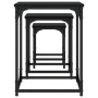 Mesas de centro apilables 3 piezas madera de ingeniería negro de , Mesas de centro - Ref: Foro24-838923, Precio: 41,94 €, Des...
