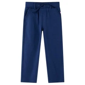 Pantalones infantiles con cordón azul marino 128 de , Pantalones de niños - Ref: Foro24-13572, Precio: 9,56 €, Descuento: %