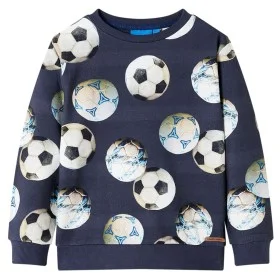 Sudadera infantil azul marino 104 de , Camisetas para niños - Ref: Foro24-12740, Precio: 14,60 €, Descuento: %