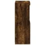 Aparador con luces LED roble ahumado 41x37x100 cm de , Aparadores - Ref: Foro24-836648, Precio: 72,55 €, Descuento: %