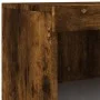 Aparador con luces LED roble ahumado 60,5x37x100 cm de , Aparadores - Ref: Foro24-836669, Precio: 73,59 €, Descuento: %