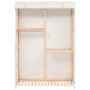 Armario de ropa de 3 niveles 110x40x170 cm de vidaXL, Armarios roperos - Ref: Foro24-247108, Precio: 116,56 €, Descuento: %