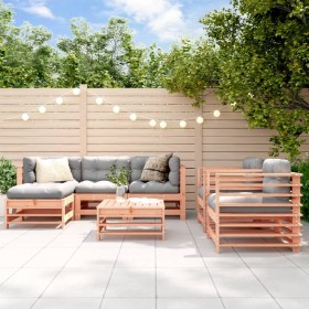 Juego de muebles de jardín 7 pzas madera maciza abeto Douglas de , Conjuntos de jardín - Ref: Foro24-3186240, Precio: 436,18 ...
