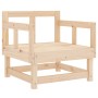Juego de muebles de jardín 7 piezas madera maciza de pino de , Conjuntos de jardín - Ref: Foro24-3186214, Precio: 355,11 €, D...