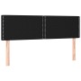 Cabeceros 2 unidades tela negro 72x5x78/88 cm de , Cabeceros y pies de cama - Ref: Foro24-345926, Precio: 35,33 €, Descuento: %