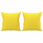 Sofá de 3 plazas con cojines tela amarillo claro 180 cm de , Sofás - Ref: Foro24-3200922, Precio: 275,64 €, Descuento: %