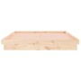 Estructura de cama con LED madera maciza King Size 150x200 cm de , Camas y somieres - Ref: Foro24-819977, Precio: 151,53 €, D...
