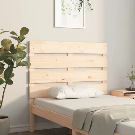 Bettkopfteil aus massivem Kiefernholz, 90 x 3 x 80 cm von , Kopf- und Fußteile - Ref: Foro24-821327, Preis: 40,39 €, Rabatt: %