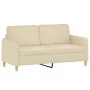 Sofagarnitur mit Kissen, 2-teilig, cremefarbener Stoff von , Sofas - Ref: Foro24-3202088, Preis: 408,85 €, Rabatt: %