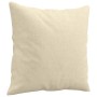Juego de sofás con cojines 2 piezas tela crema de , Sofás - Ref: Foro24-3202104, Precio: 439,15 €, Descuento: %