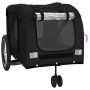 Remolque de bicicleta mascotas hierro tela Oxford negro de , Cochecitos para mascotas - Ref: Foro24-93905, Precio: 102,04 €, ...