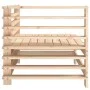 Garden corner sofa solid pine wood by , Modular outdoor sofas - Ref: Foro24-825604, Price: 71,77 €, Discount: %