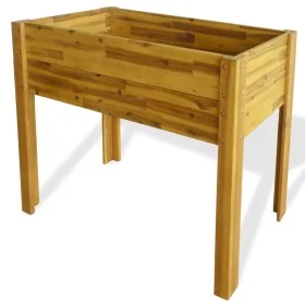 Arriate de madera maciza de acacia de vidaXL, Maceteros y jardineras - Ref: Foro24-43794, Precio: 85,29 €, Descuento: %