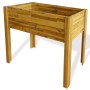 Arriate de madera maciza de acacia de vidaXL, Maceteros y jardineras - Ref: Foro24-43794, Precio: 83,49 €, Descuento: %