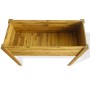 Arriate de madera maciza de acacia de vidaXL, Maceteros y jardineras - Ref: Foro24-43794, Precio: 83,49 €, Descuento: %