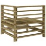 Sofá de esquina de jardín madera maciza impregnada de , Sofás modulares de exterior - Ref: Foro24-825610, Precio: 76,08 €, De...