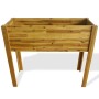 Arriate de madera maciza de acacia de vidaXL, Maceteros y jardineras - Ref: Foro24-43794, Precio: 83,49 €, Descuento: %