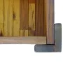 Arriate de madera maciza de acacia de vidaXL, Maceteros y jardineras - Ref: Foro24-43794, Precio: 85,29 €, Descuento: %